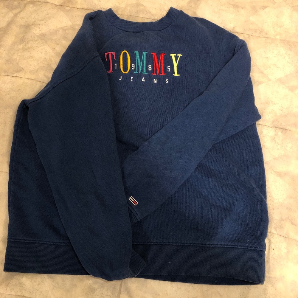Blue Tommy Hilfiger Crewneck